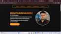 build a modern responsive portfolio website