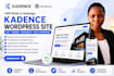 create or develop wordpress website with gutenberg, kadence pro, kadence block