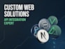 do next js, vue js, nuxt js developer, custom web solutions, API integration