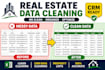 clean real estate data, property lists