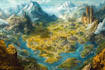 create your fantasy city map