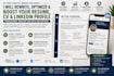 rewrite resume CV and linkedin profile