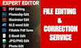 covert PDF file into another file