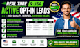 generate real time USA active sweeps take p c h leads