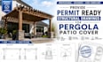 provide permit ready structural drawings for pergola patio cover