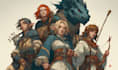 draw your dnd group