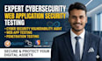 do cyber security and do penetration testing on web