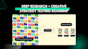 do deep research and the creative strategy testing roadmap