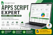 automate tasks in google sheets using apps script