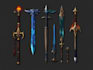 draw custom dnd weapons, magic items, and fantasy equipment