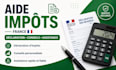 help you with french tax declaration and caf help