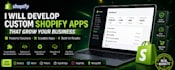 develop your custom shopify app