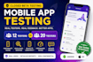 provide closed testing 12 testers 20 testers mobile app testing 12 testers