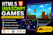 build responsive HTML5, javascript games for web and mobile platform
