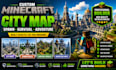 create custom minecraft city map spawn build survival adventure as your builder
