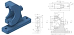 create production ready cnc manufacturing drawing with gd and t with tolerances