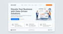 create optimized UI UX for business websites