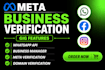 fix meta business verification, whatsapp API, domain verification,meta pixel