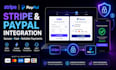 integrate stripe payment, paypal gateway, and online payment system