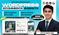 build secure, professional ecommerce wordpress website using woocommerce store