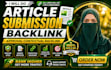 submit articles to high quality websites for SEO visibility