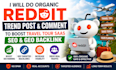 do organic reddit trend post comment to boost travel tour saas seo, geo backlink