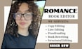 proofread and edit, rewrite your romance novel for clarity, tone and consistency