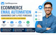 setup getresponse abandoned cart and post purchase email flow