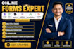 google forms zoho forms typeform jotform surveymonkey cognito forms integration