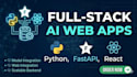 create a machine learning website and webapp and model train