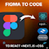 convert figma to react js and next js with tailwind CSS