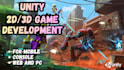 unity 2d, unity 3d game art design, unity game development