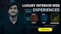 build a luxury interior design website with gsap animations