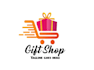 create attractive and imagination gift shop logo design