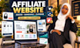 build amazon niche, shareasale, clickbank affiliate website that makes money
