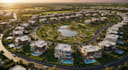 render animate masterplan, 3d site urban plan subdivision, residential community