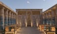 upgrade 3d ancient and modern temple, medieval volcanic temple, medieval terrain