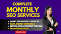 write bulk SEO blog posts and website content articles