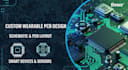 custom wearable pcb design for smart devices sensors, and embedded system