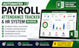 build automated payroll spreadsheet, employee attendance tracker, HR dashboard