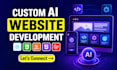 build your custom ai website