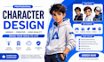 design unique ai characters
