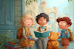 create whimsical and professional children books