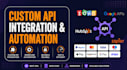 integrate any API to your wordpress website or web app using PHP, node or react