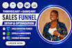 thrivecart samcart funnel setup high converting checkout funnels