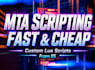 create custom mta lua scripts for your server