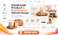build squarespace candle brand handmade product catalog ecommerce website design