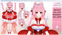 draw and rig live2d vtuber model, vtuber model, live2d model vtuber rigging