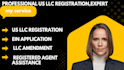 do us llc registration, llc amendment,ownership change