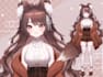 do cute vtuber model, vtuber model design, live2d model, live 2d vtuber model